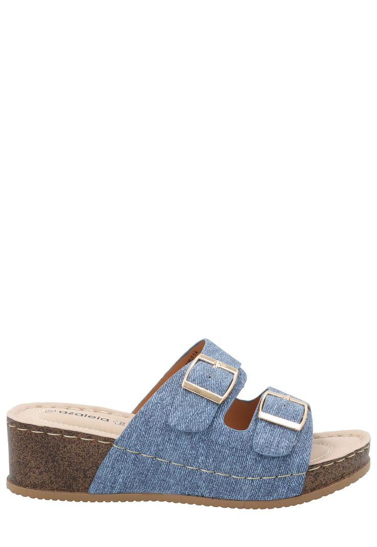 Sandalia Mujer Riviera Denim -1