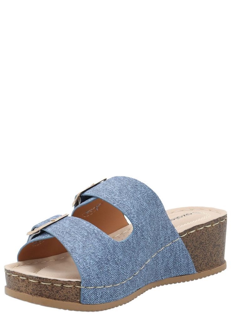 Sandalia Mujer Riviera Denim -4