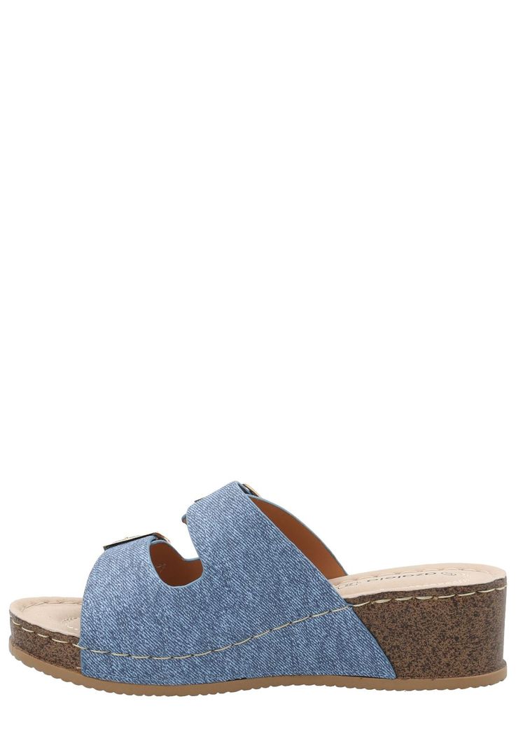 Sandalia Mujer Riviera Denim -5