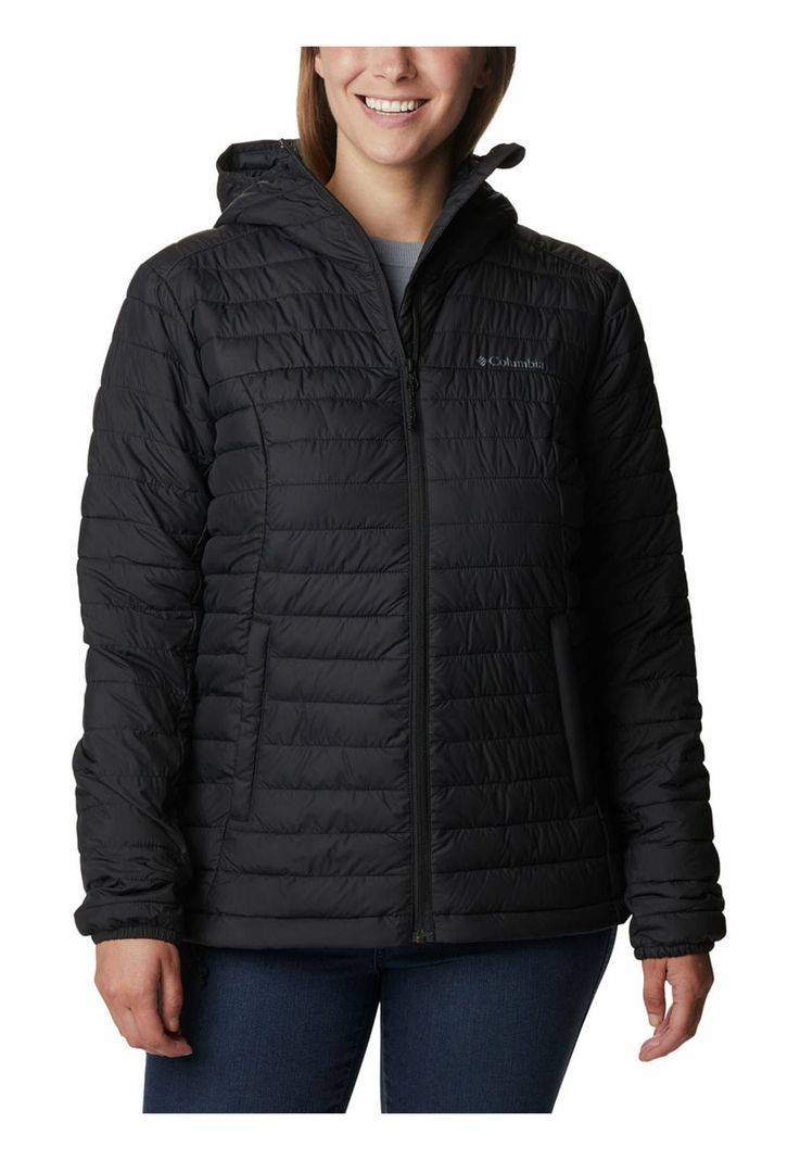 Parka Mujer Silver Falls Ii Hooded Negro-0