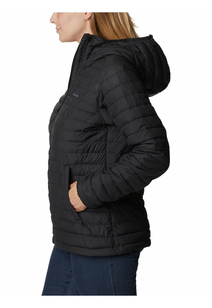 Parka Mujer Silver Falls Ii Hooded Negro-1