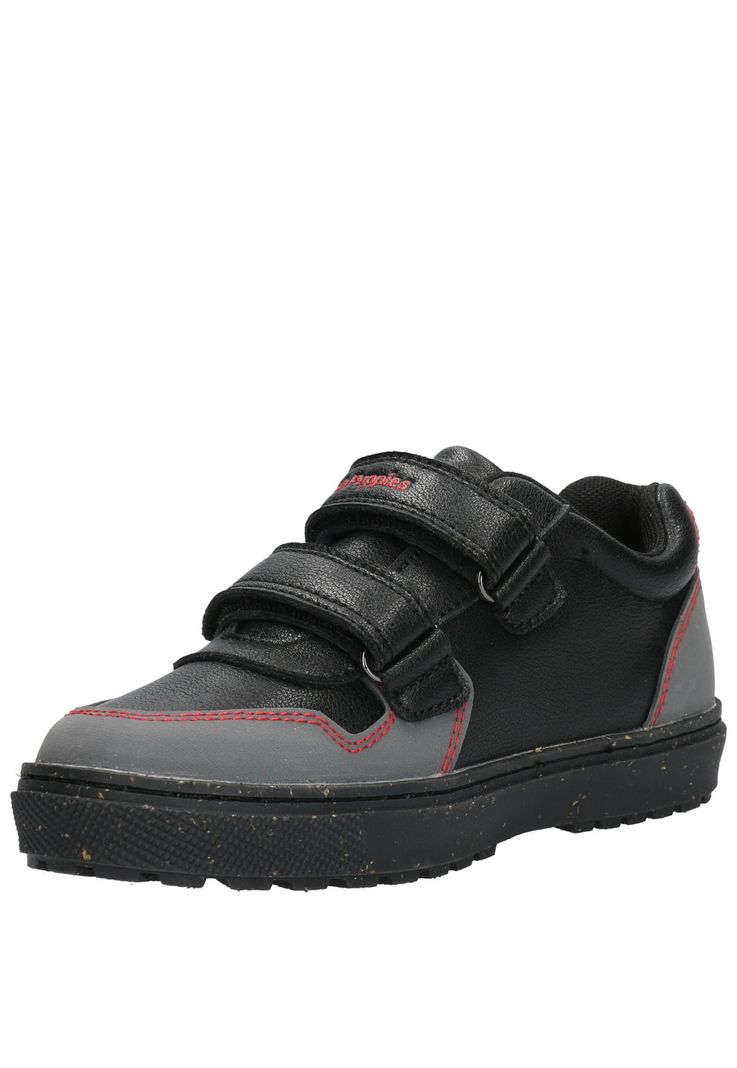 Zapatilla Cuero Niño Jets  Negra-5