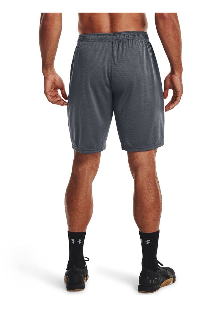 Short UA Tech Mesh Shorts Gris hombre-4