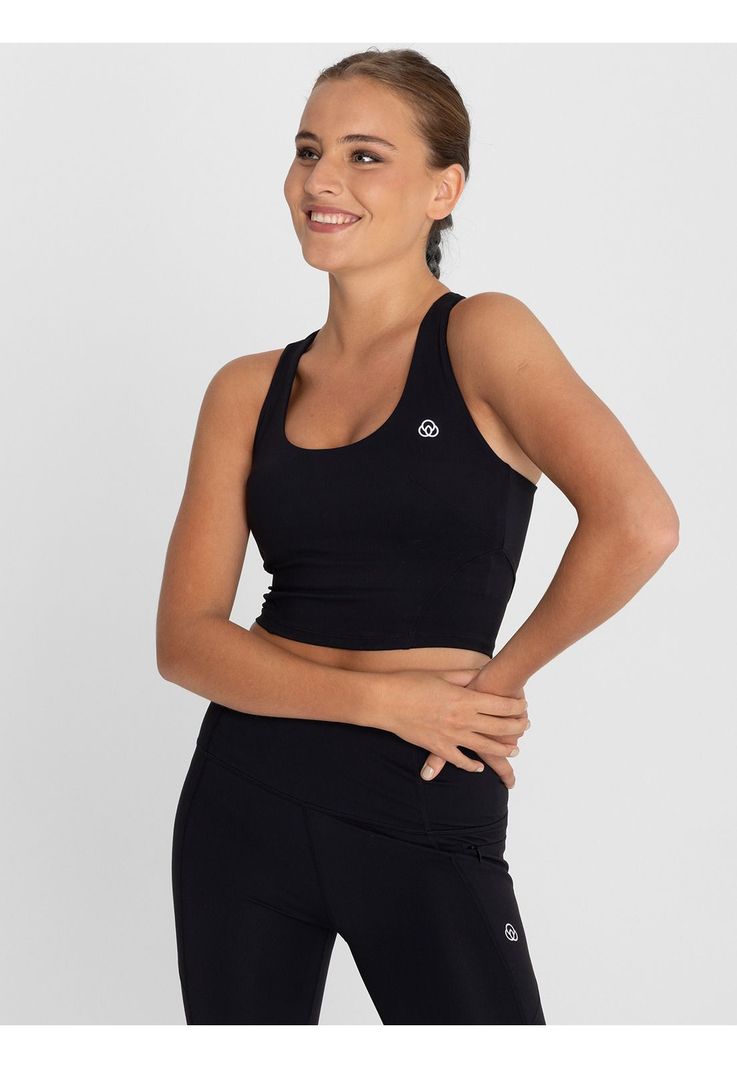 Peto deportivo Mujer Demi Negro-6