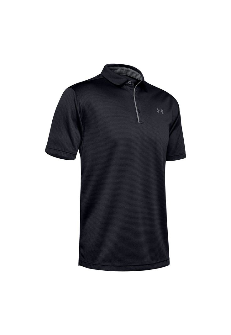 Polo UA Tech para hombre Negro-0