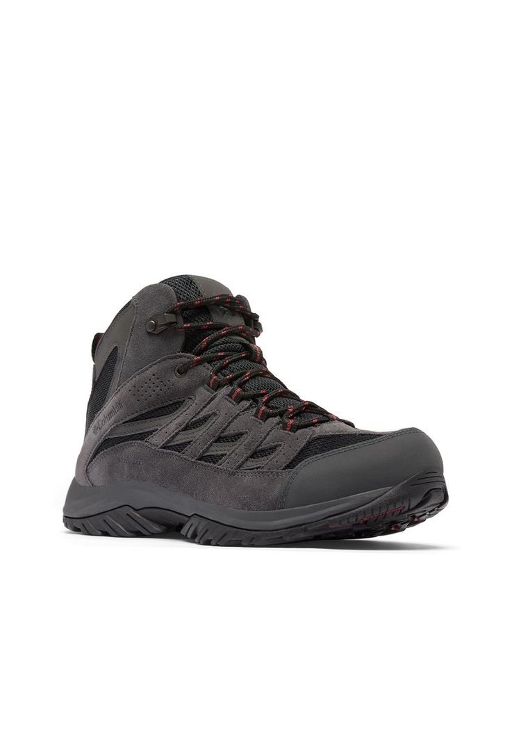 Botín Hombre Crestwood Mid Waterproof Negro-0