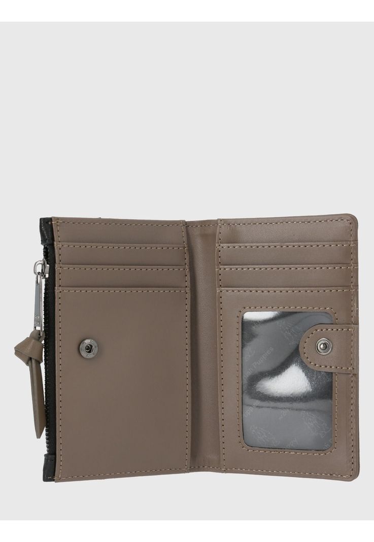Billetera Ecocuero Negro Barker Mujer-2