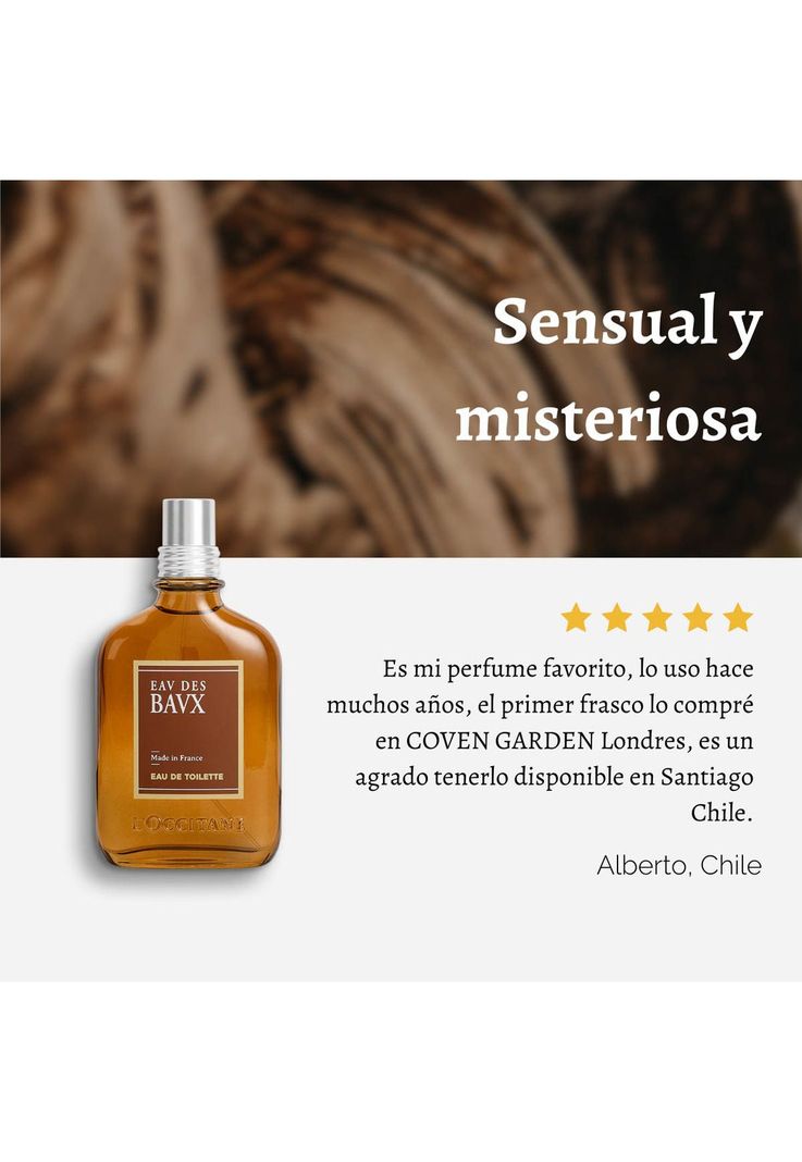 Perfume Hombre Eau Des Baux EDT 75 gr LOccitane-4