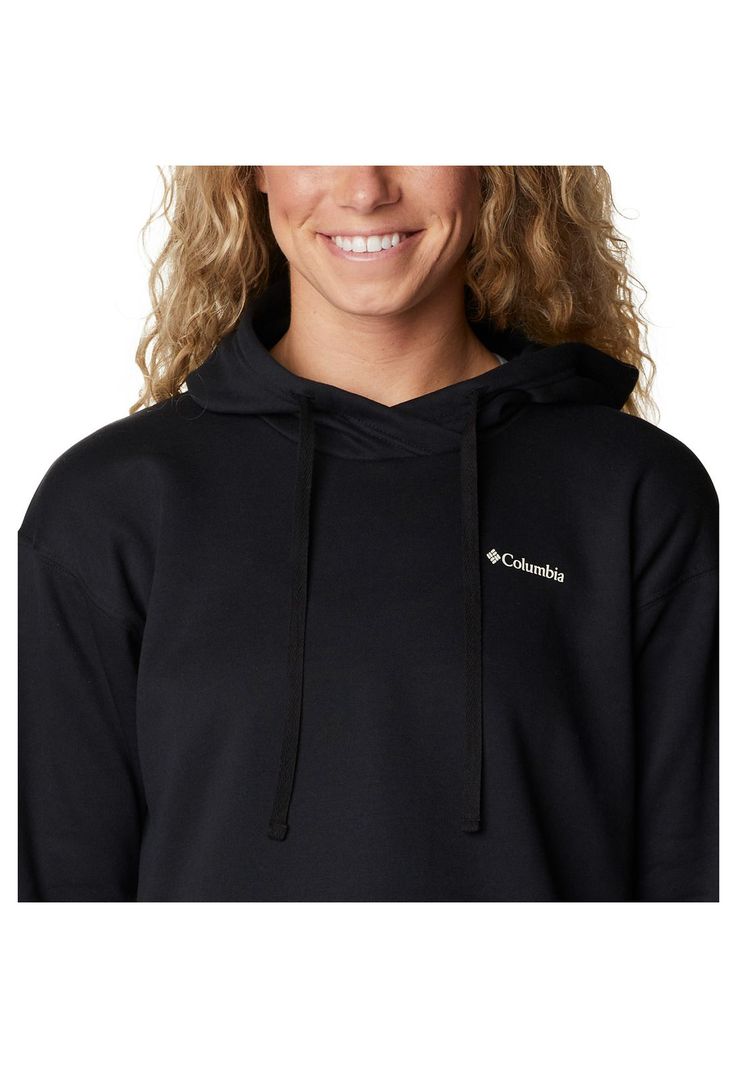Polerón Mujer Trek Special Graphic Negro-1
