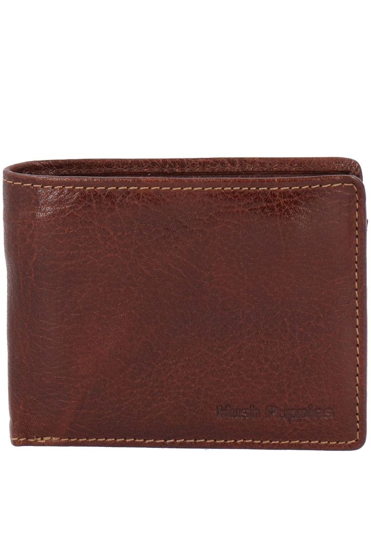 Billetera Cuero Hombre Vn Volante Café-0