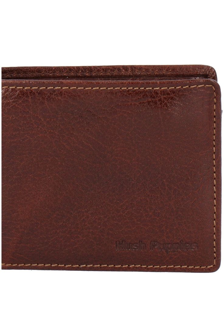 Billetera Cuero Hombre Vn Volante Café-5