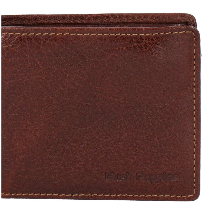 Billetera Cuero Hombre Vn Volante Café