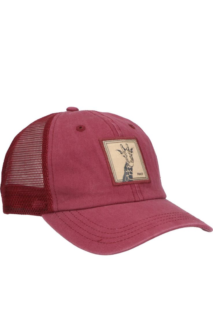 Jockey Unisex Giraffe Trucker Burdeo-1