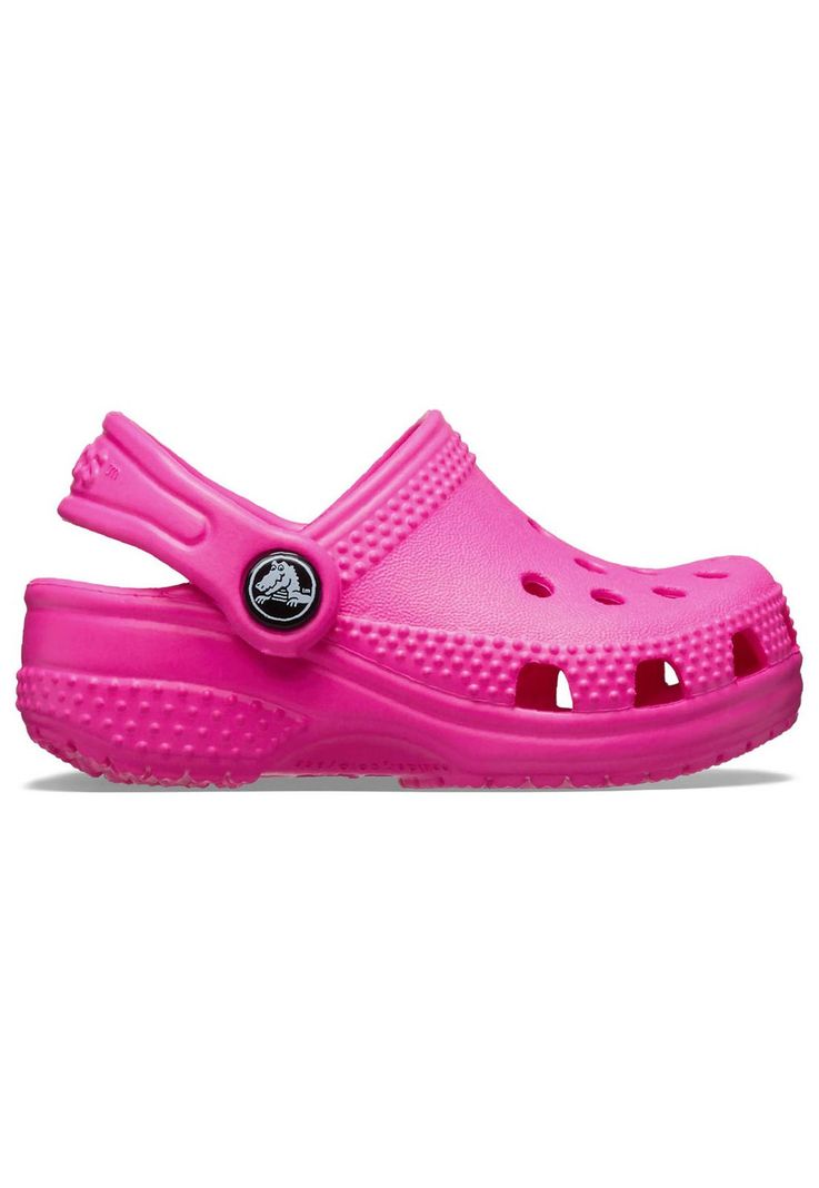 Zueco Crocs Niña Littles Fucsia-0