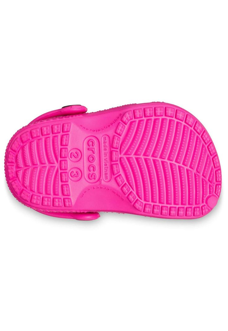 Zueco Crocs Niña Littles Fucsia-5