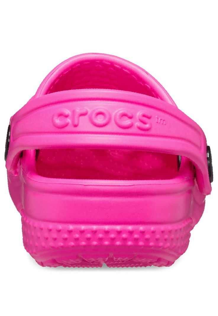 Zueco Crocs Niña Littles Fucsia-7