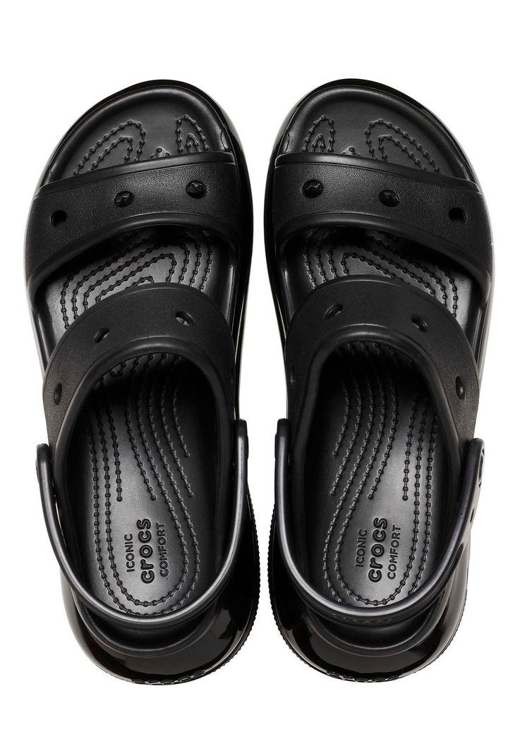 Sandalia Crocs Mujer Mega Crush Sandal Negro-4