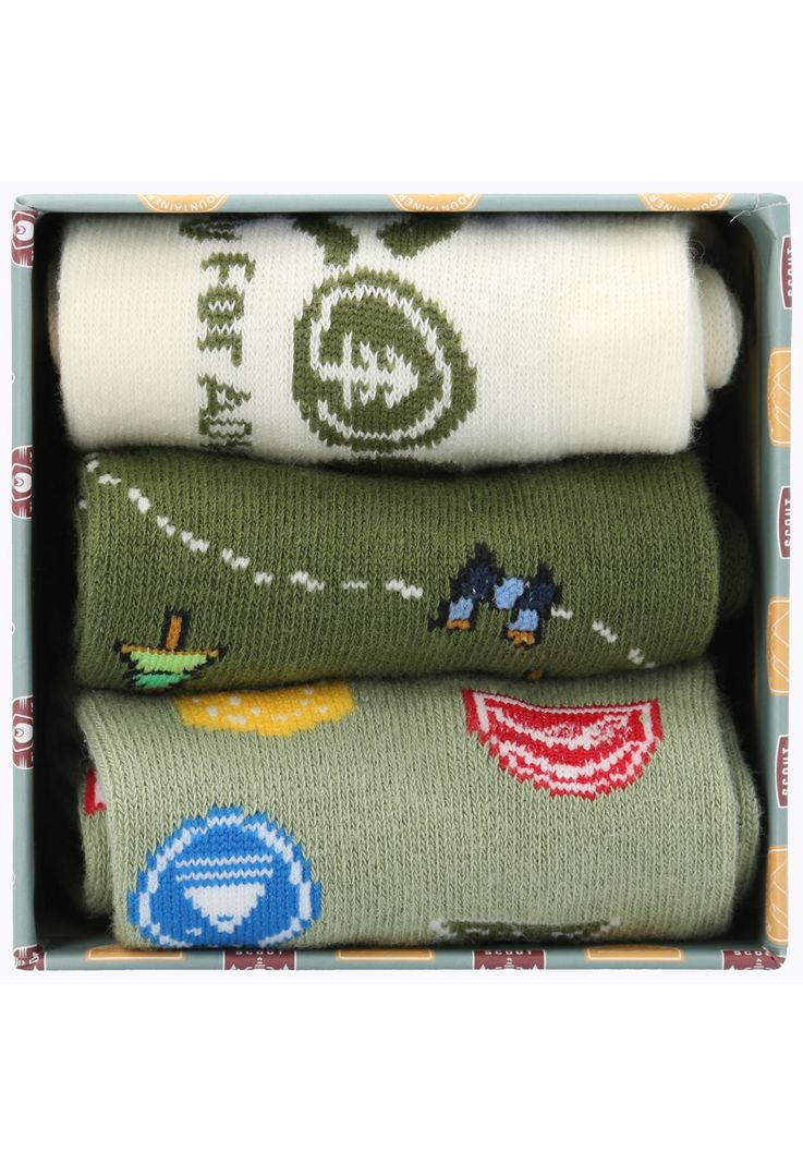 Pack 3 Calcetines Algodón Niño Gift Sc Mult-2