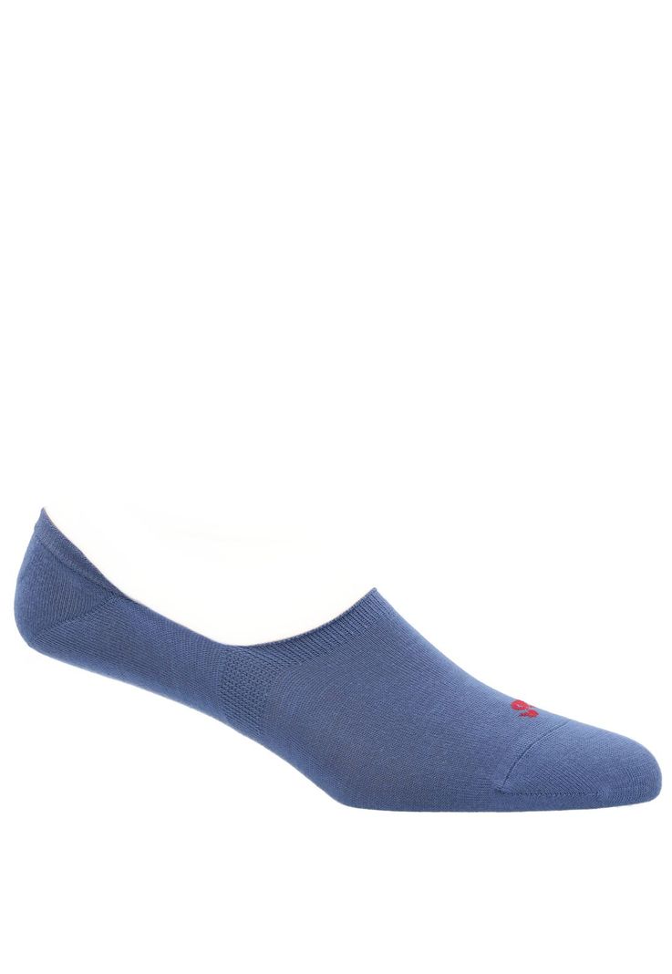 Calcetín Bambú Hombre Inv Plain Azul-0