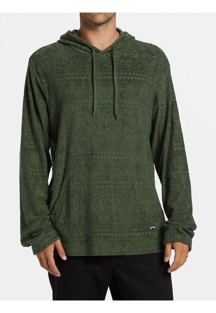Polerón Hombre Flecker Jacquard Verde-0