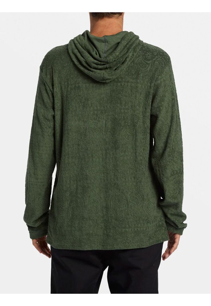 Polerón Hombre Flecker Jacquard Verde-1