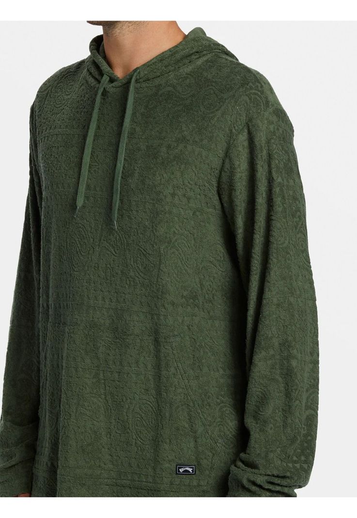 Polerón Hombre Flecker Jacquard Verde-3