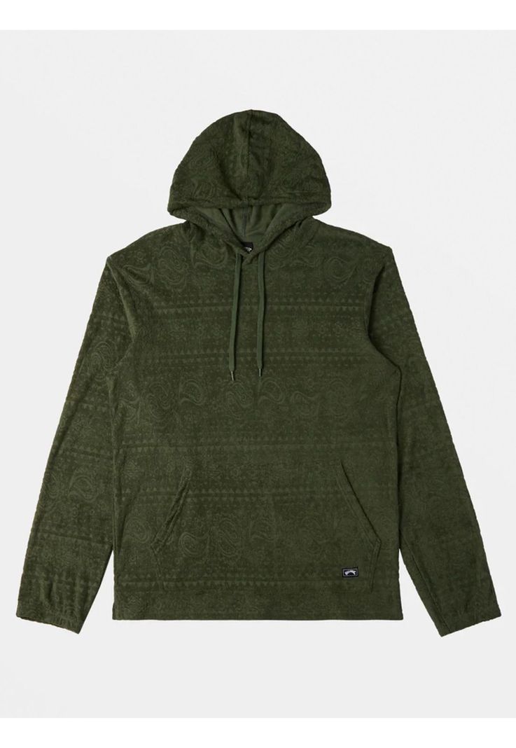 Polerón Hombre Flecker Jacquard Verde-5