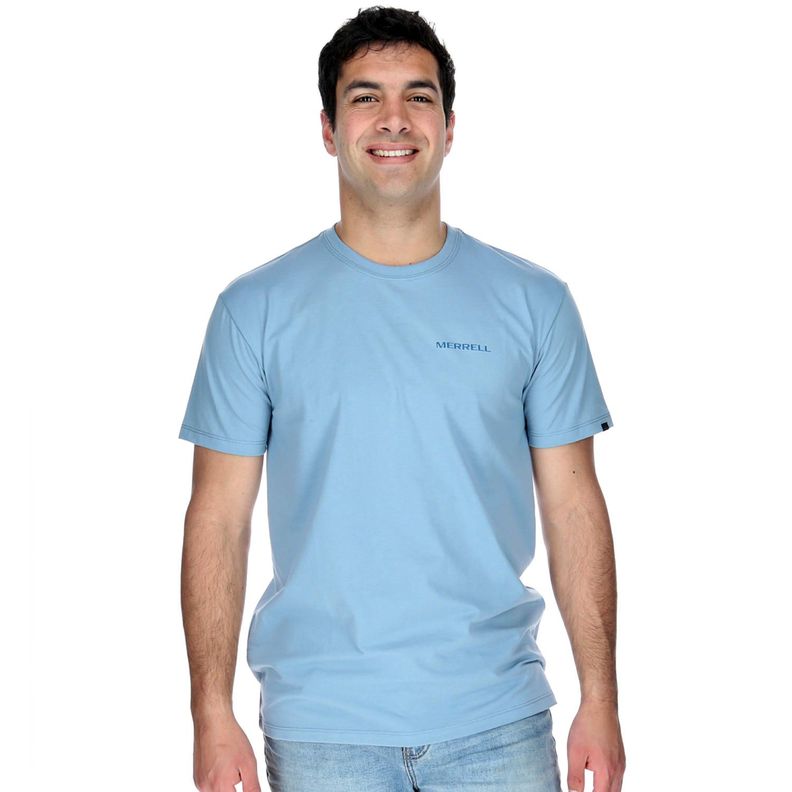 Polera M/C Hombre Seal Tee Azul