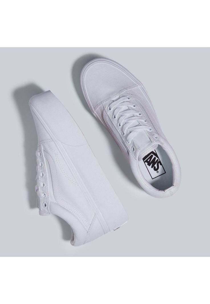 Zapatilla Unisex Ua Old Skool Stackform True White-1