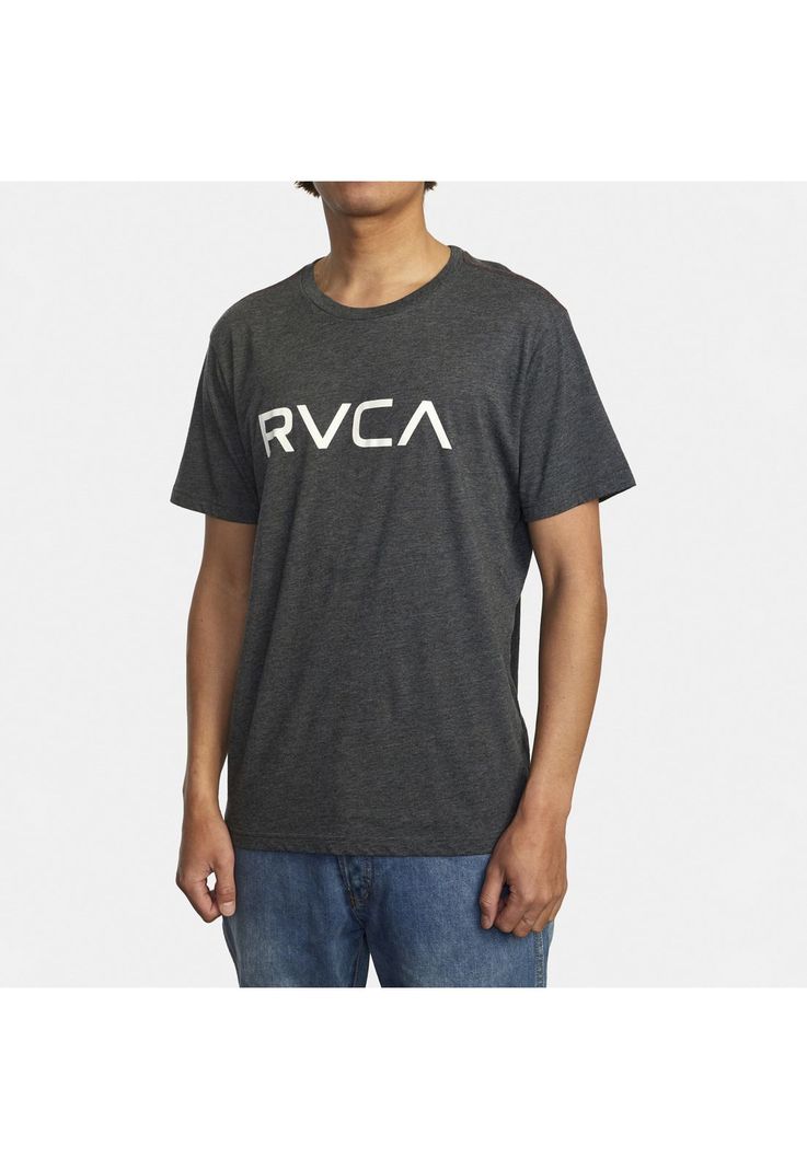 Polera M/C Hombre Big Rvca Ss M Tees B Gris Oscuro-3