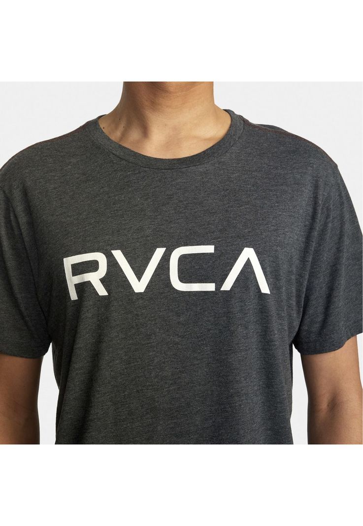 Polera M/C Hombre Big Rvca Ss M Tees B Gris Oscuro-6