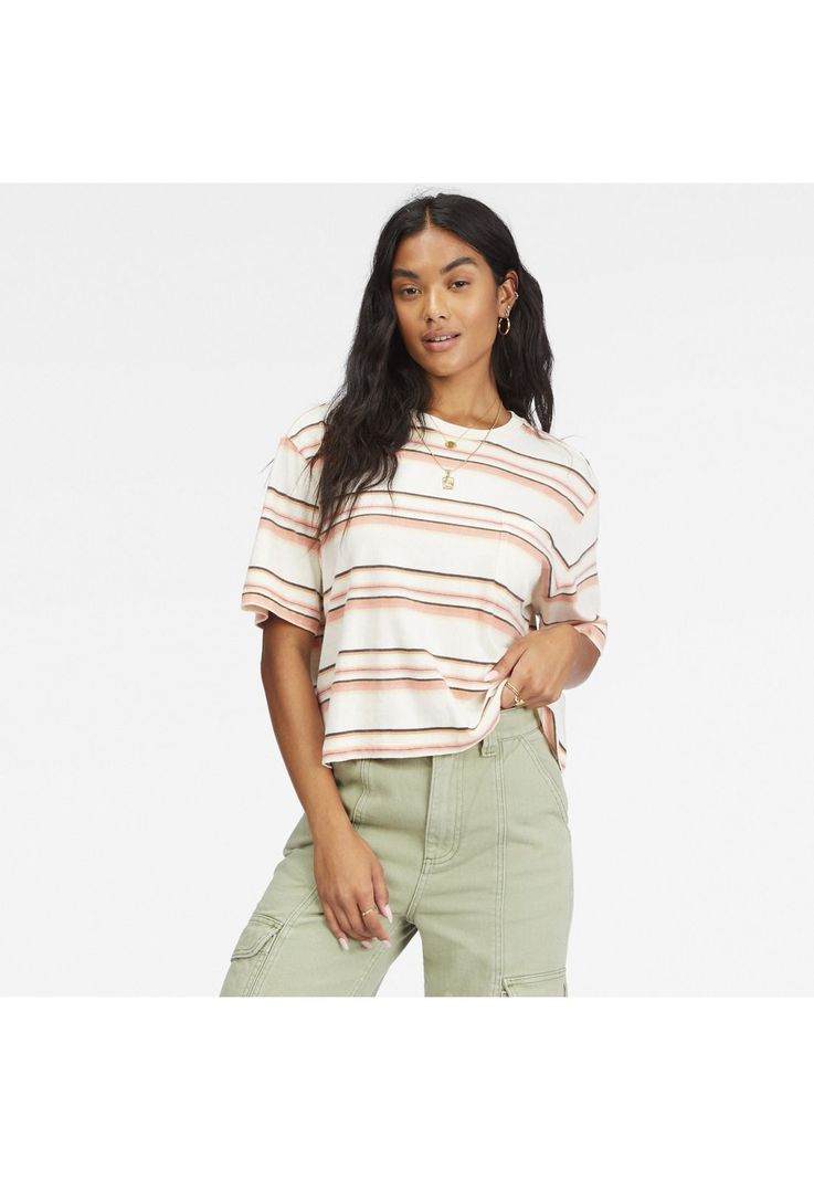 Polera M/C Mujer Beach Street Po J Kt Café-0