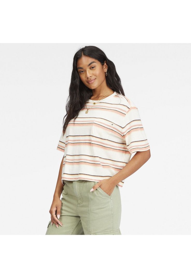 Polera M/C Mujer Beach Street Po J Kt Café-2