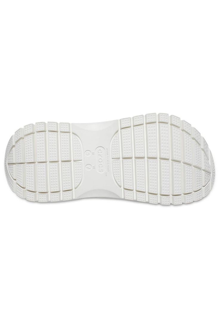 Zueco Crocs Mujer Mega Crush Clog Blanco-5