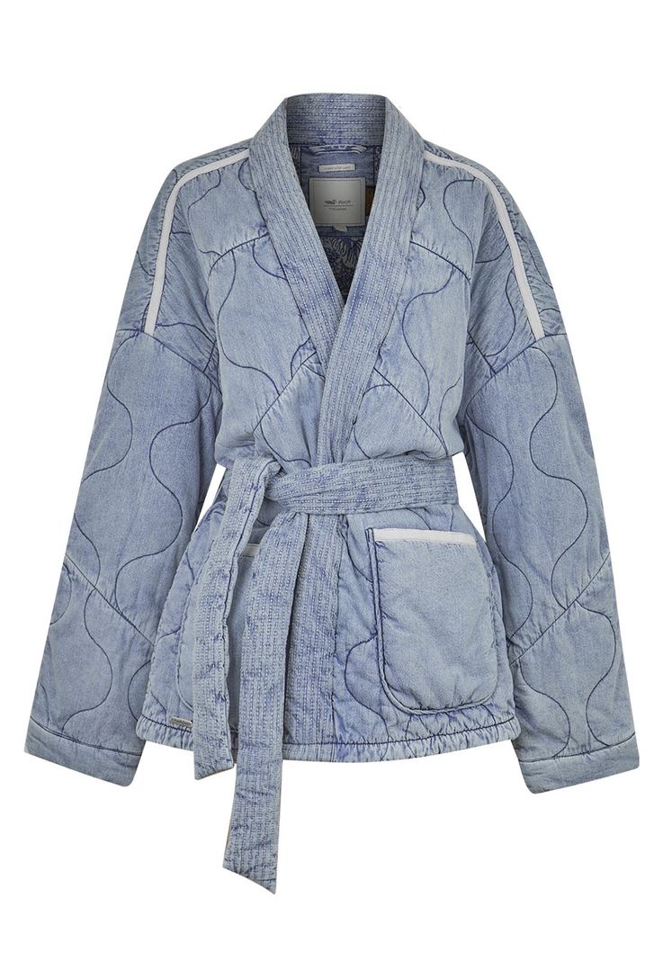 Chaqueta Thermore Azul Flori Mujer -0
