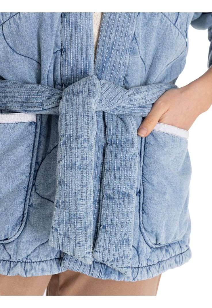 Chaqueta Thermore Azul Flori Mujer -6