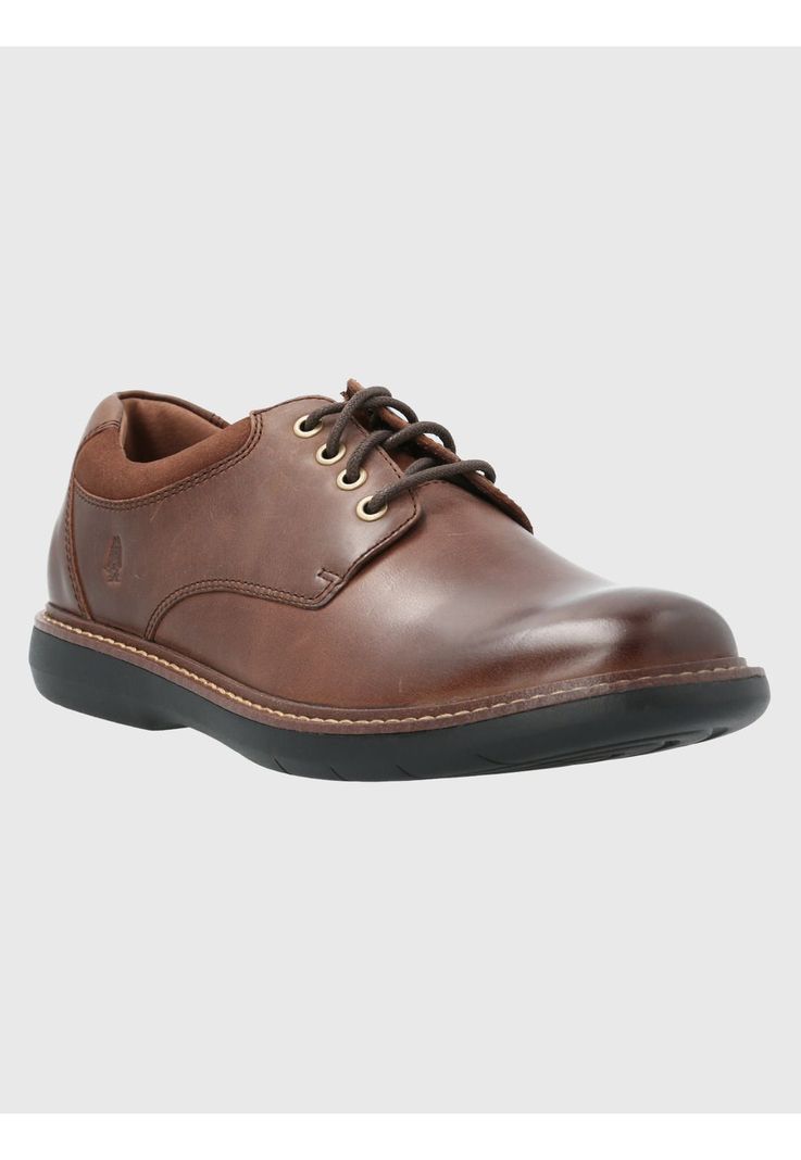 Zapato Cuero Hombre Ohio Café Oscuro-0