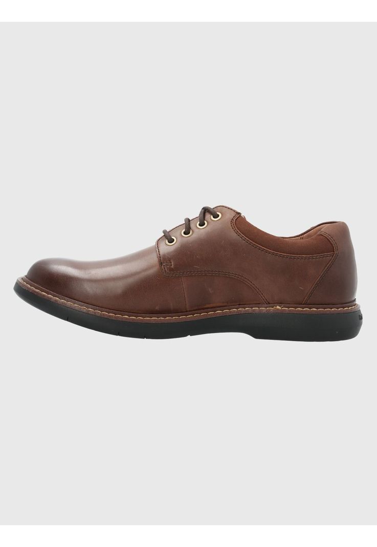 Zapato Cuero Hombre Ohio Café Oscuro-4