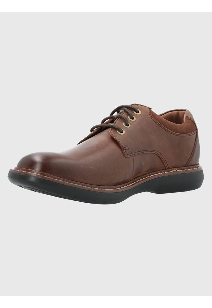 Zapato Cuero Hombre Ohio Café Oscuro-5