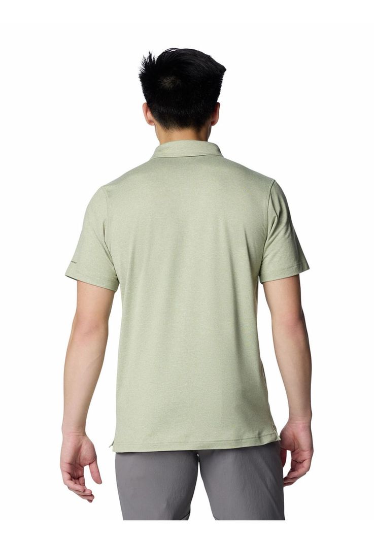 Polera Hombre Tech Trail Polo Verde-4