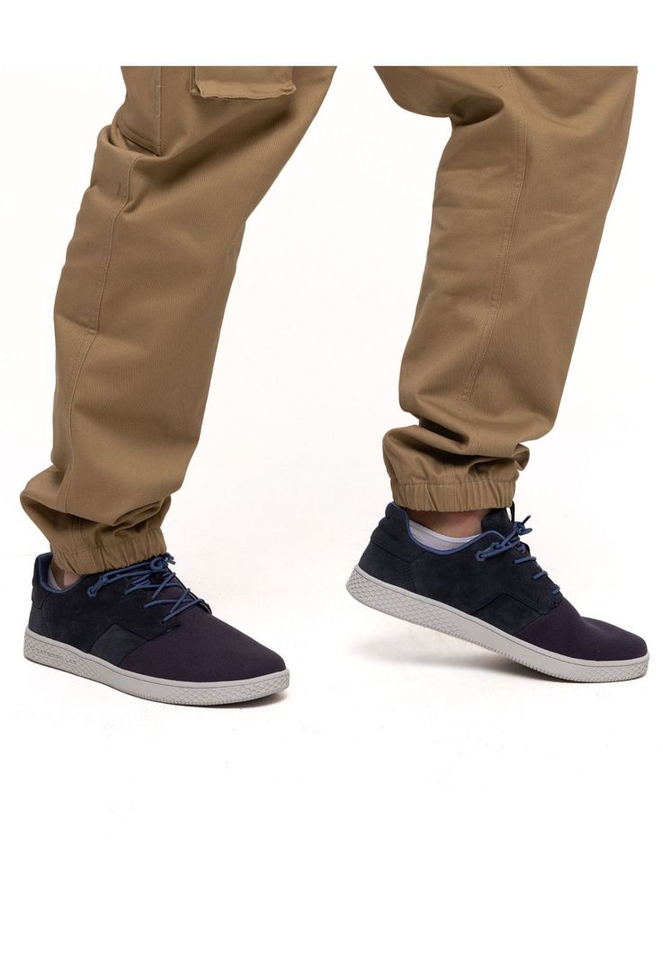 Zapatilla Pause Canvas Azul Hombre-1