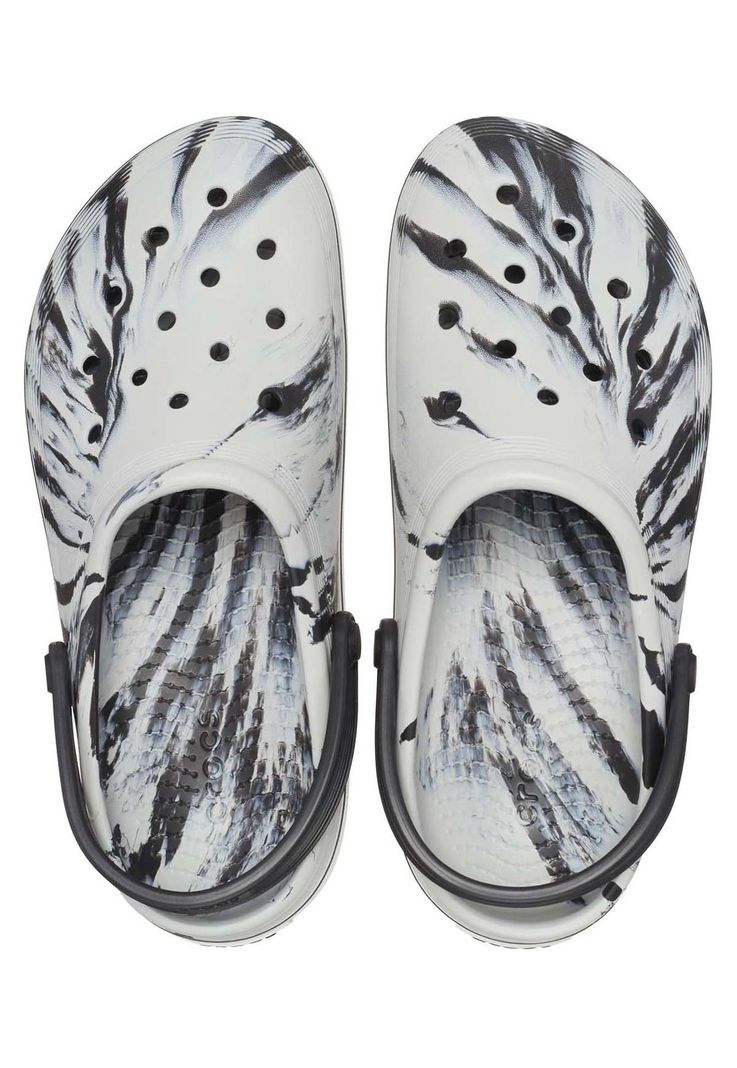 Zueco Hombre Off Court Marbled Negro-4