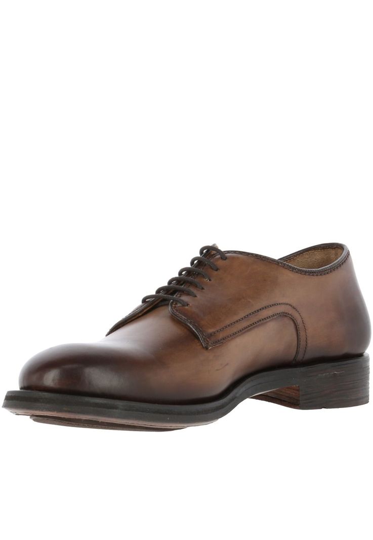 Zapato Cuero Hombre Coventry Café-1