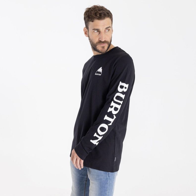 Polera Manga Larga Elite Ii Negro Hombre
