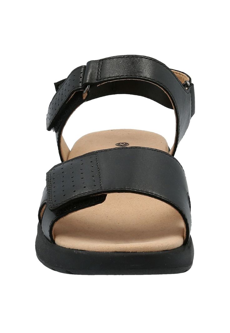 Sandalia Cuero Mujer Spinal Qtr Stp Negro-2
