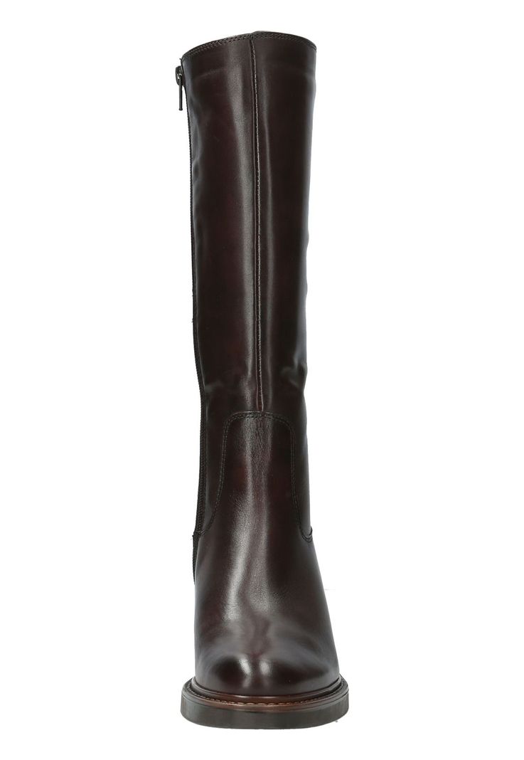 Bota Cuero Mujer Eloise Café-2