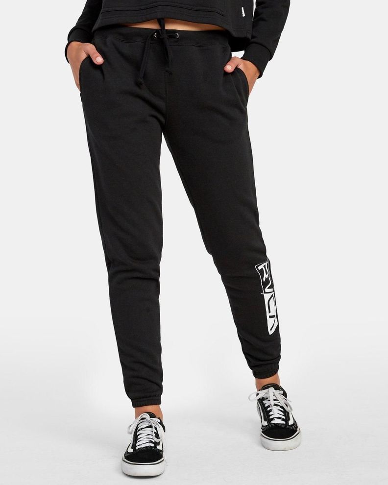 Pantalón Mujer Lateral Negro
