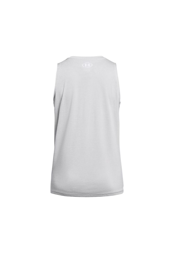 Polera sin mangas UA Tech Twist mujer Gris-1