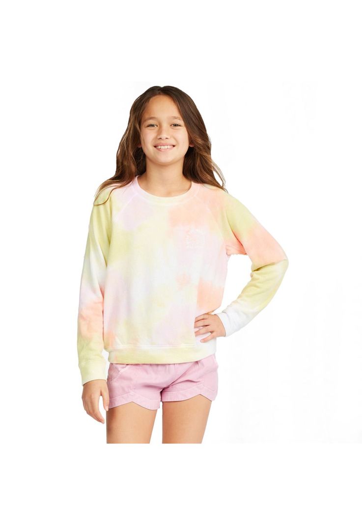 Polerón Niña Painted Rainbow Multicolor-0