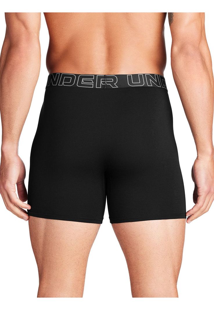 Pack 3 Boxers de algodón UA hombre Negro-3